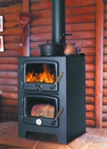 Nectre Bakers Oven wood stove, can be fitted with a wet-back or water jacket.