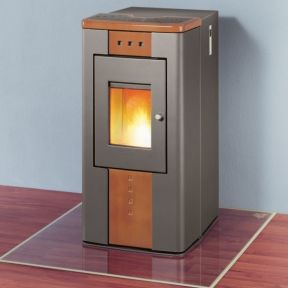 Pellet stove - small and efficient but needs electrics